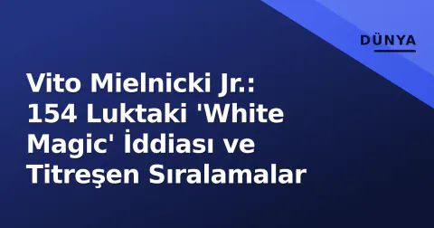 Vito Mielnicki Jr.: 154 Luktaki 'White Magic' İddiası ve Titreşen Sıralamalar