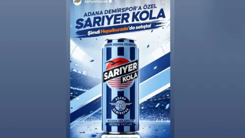 Adana Demirspor Taraftarları İçin Özel Seri Kola Satışa Çıktı