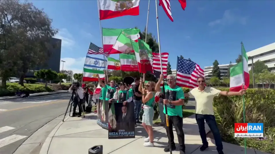 Los Angeles'ta Gerilim: İran Milli Takımı Konakladığı Otelde Protesto görseli