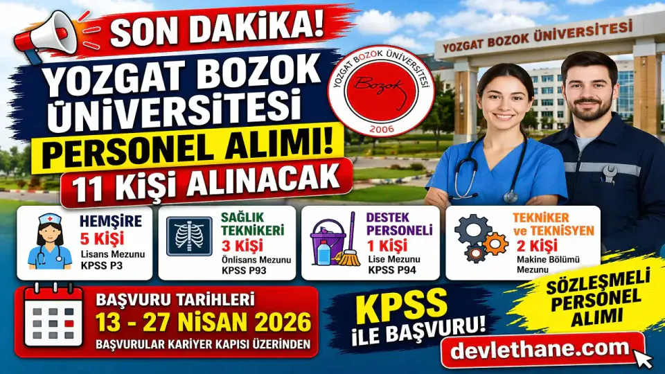 Bartın Üniversitesi Akademik Personel Alımı: 11 Kadro İçin Başvurular Başladı görseli