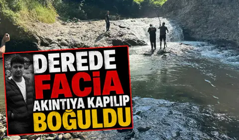 Sakarya Hendek'te Acı Olay: Dereye Düşen 19 Yaşındaki Emir'den Kötü Haber