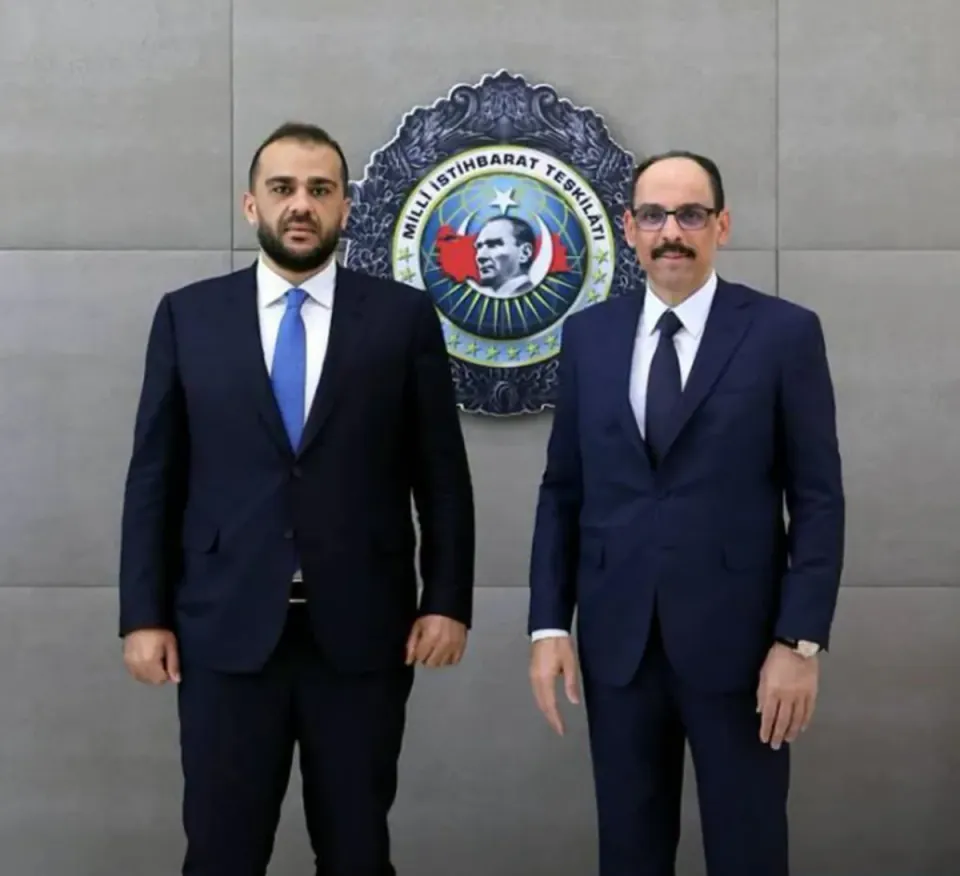 MİT Başkanı İbrahim Kalın, Libya Savunma Bakan Yardımcısı ile Ankara'da Bir Araya Geldi görseli