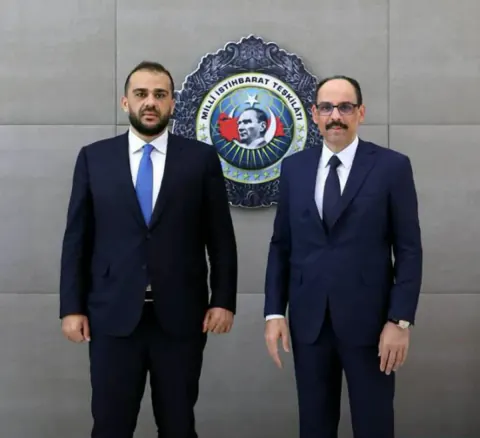 MİT Başkanı İbrahim Kalın, Libya Savunma Bakan Yardımcısı ile Ankara'da Bir Araya Geldi