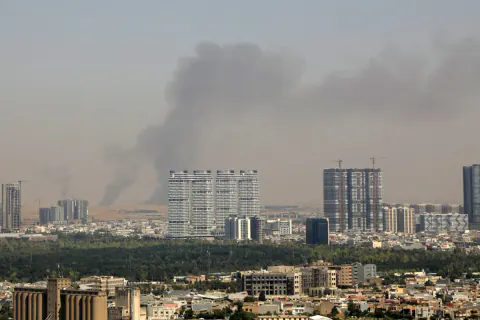 Irak'ta Erbil'de Drone Saldırısı: Hava Savunma Sistemleri Müdahale Etti