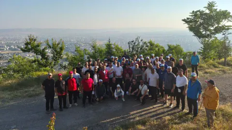 Başkan Büyükkılıç'tan Ali Dağı'nda Sağlıklı Yaşam Mesajı