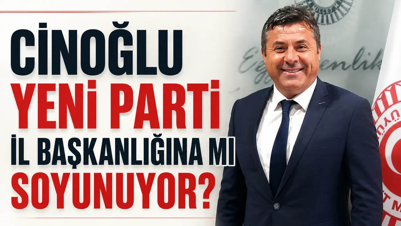 İsmail Cinoğlu'ndan Yeni Parti Hamlesi: 'HODRİ MEYDAN' Diyerek Adaylığını İşaret Etti İsmail Cinoğlu'ndan Yeni Parti Hamlesi: 'HODRİ MEYDAN' Diyerek Adaylığını İşaret Etti