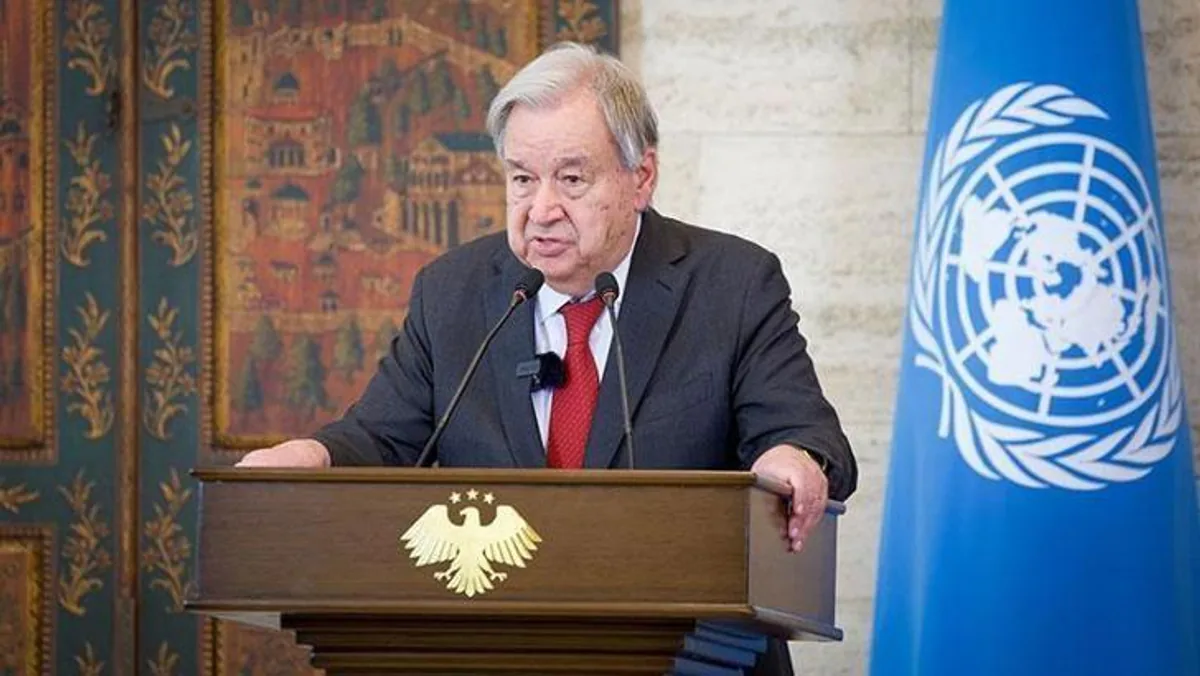 BM Genel Sekreteri Guterres'ten Suriye İçin Kritik Egemenlik Çarısı BM Genel Sekreteri Guterres'ten Suriye İçin Kritik Egemenlik Çarısı