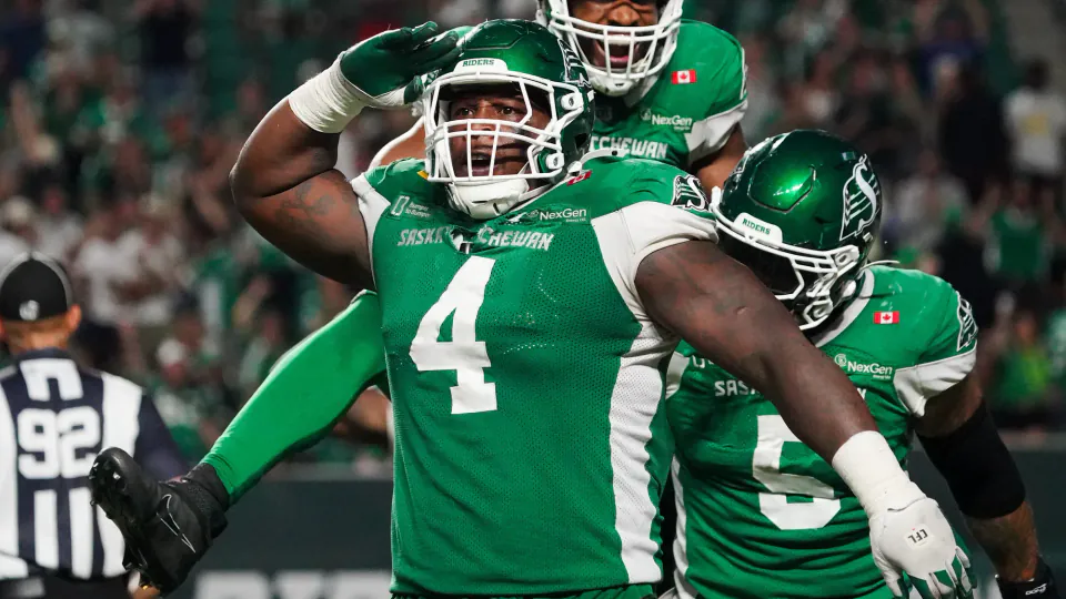 Saskatchewan Roughriders'dan Hamilton Tiger-Cats'e Ağır Darbe: 38-7 görseli