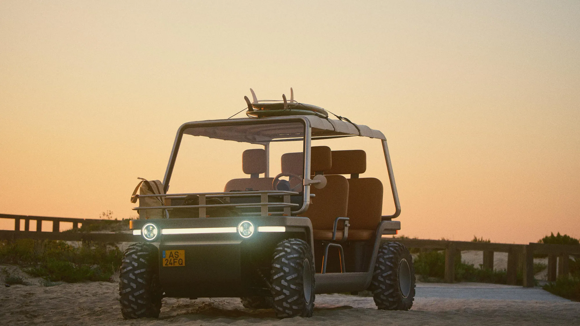 Lüks ve Retro Tasarım: Amble One Elektrikli Buggy ile Tanışın Lüks ve Retro Tasarım: Amble One Elektrikli Buggy ile Tanışın