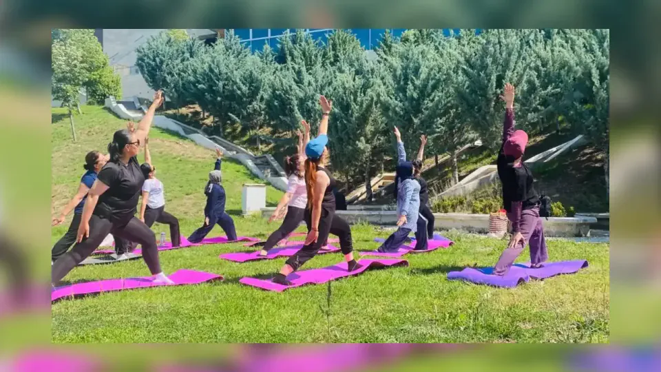Ankara Esertepe Aile Yaşam Merkezi'nde Yoga Günü Heyecanı görseli