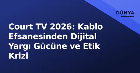 Court TV 2026: Kablo Efsanesinden Dijital Yargı Gücüne ve Etik Krizi