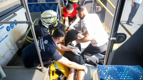 Mersin Yenişehir'de Nefes Kesen Yol Güvenliği Tatbikatı
