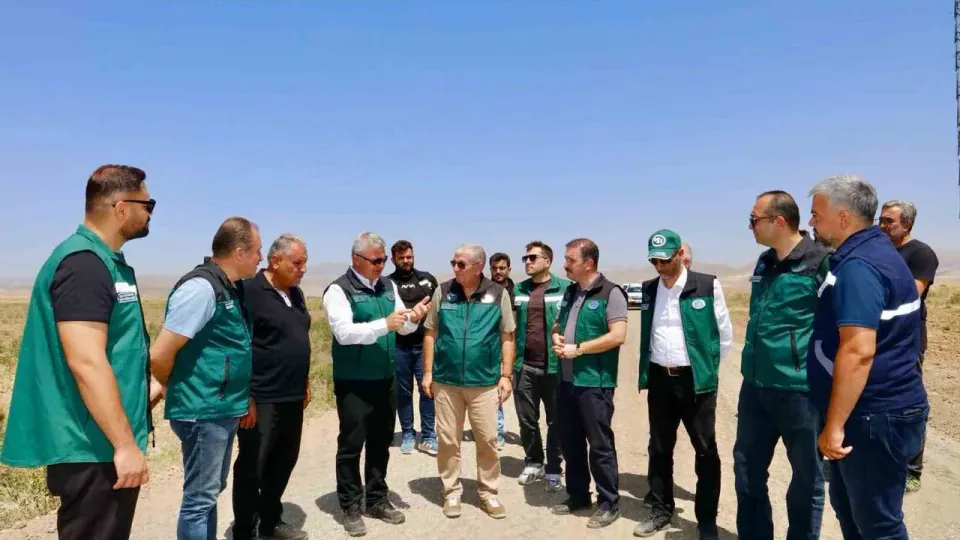 Erzincan'da Arazi Toplulaştırma Çalışmaları Yakından Takip Ediliyor görseli