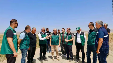 Erzincan'da Arazi Toplulaştırma Çalışmaları Yakından Takip Ediliyor