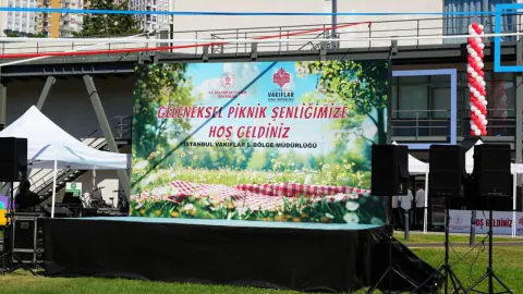 Vakıflar Genel Müdürlüğü'nden Bursiyerlere Özel Geleneksel Piknik
