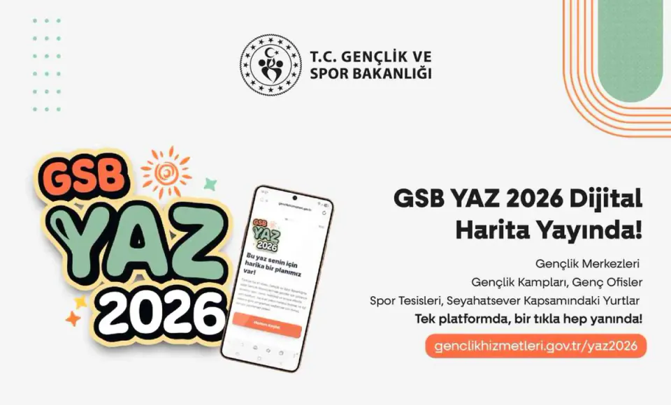 GSB Yaz 2026 Dijital Harita Platformu Tanıtıldı: Gençlere Yeni Rota görseli