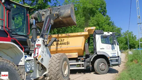 Tokat'ta Köy Yollarında Heyelan ve Altyapı Seferberliği