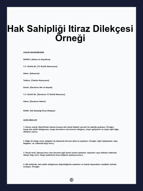 Tokat'ta İmar Planı İtiraz Süreci: Hak Sahipleri Ne Yapmalı?