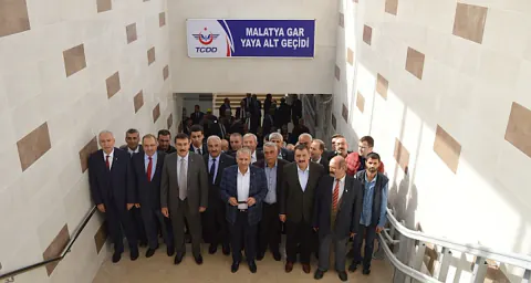 Malatya Tarihi DDY Garı'na Yeni Yaya Alt Geçidi Geliyor