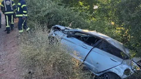 Denizli Tavas'ta feci kaza: 23 yaşındaki sürücü hayatını kaybetti