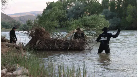 Kayseri'de Kızılırmak'ta Dram: Oğlunu Kurtaran Baba Akıntıya Kapıldı