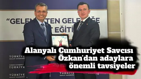 Cumhuriyet Savcısı Nuri Özkan'dan Genç Hukukçulara Kritik Meslek Tavsiyeleri