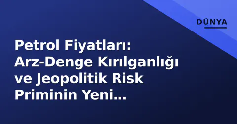 Petrol Fiyatları: Arz-Denge Kırılganlığı ve Jeopolitik Risk Priminin Yeni Dengeleri