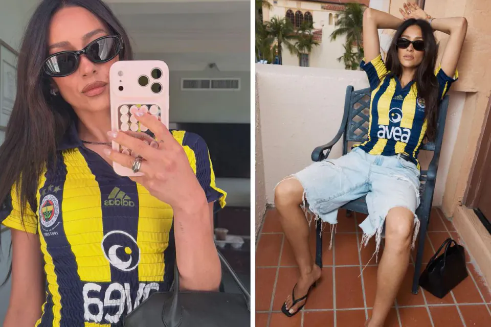 Shay Mitchell Fenerbahçe Formasıyla Sosyal Medyayı Salladı görseli