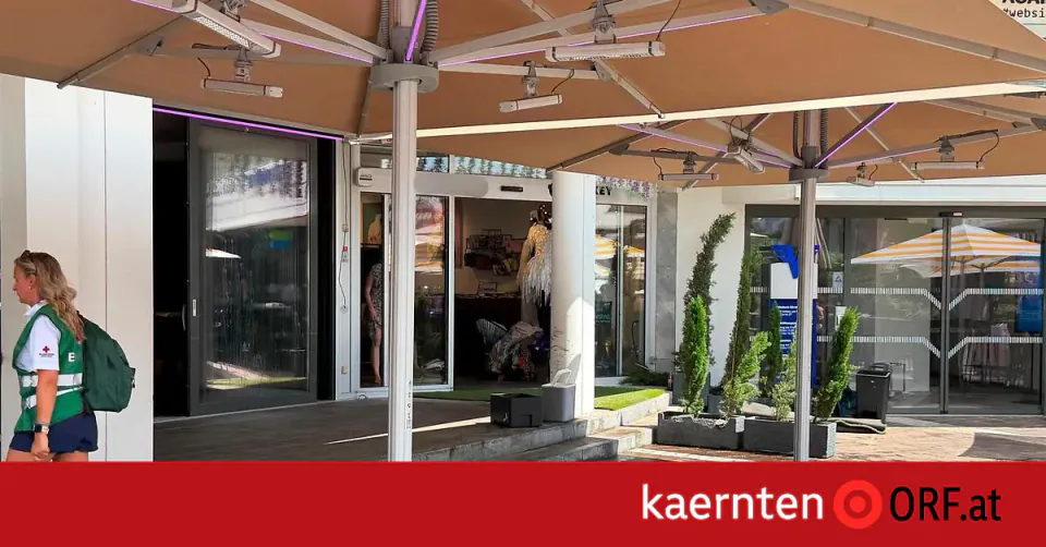 Avusturya'da Dehşet Anları: Velden'de Otomobil Kafe Bahçesine Daldı görseli