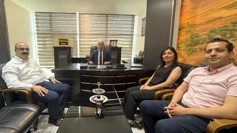 Batman Ticaret İl Müdürü Burak Nerse'den BESO Başkanı Salih Kaplan'a Ziyaret