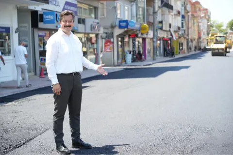 Bursa Yenişehir'de ana arterler yenilendi: Sıcak asfalt çalışmaları tamamlandı