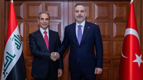 Bakan Fidan, Irak Yüksek Yargı Konseyi Başkanı Faik Zeydan'ı Kabul Etti