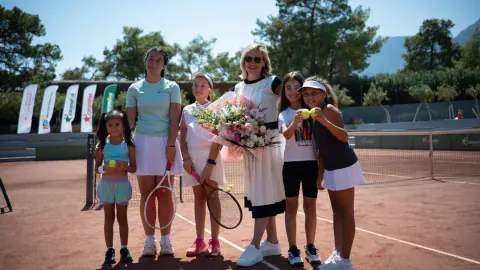 Kemer'de Çocuklar İçin Tenis Projeleri: 2027 Hedefli Sınıf Açılacak
