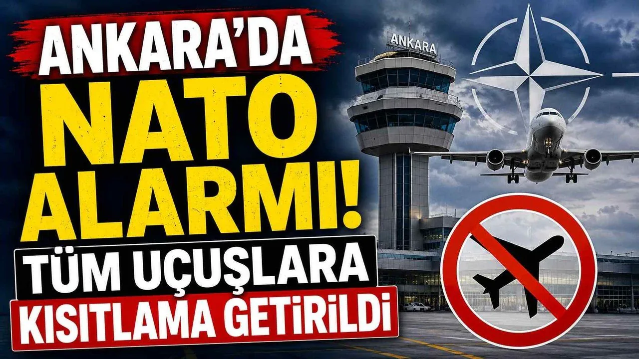 Ankara Esenboğa Havalimanı'nda NATO Zirvesi Nedeniyle Uçuş Kısıtlaması Ankara Esenboğa Havalimanı'nda NATO Zirvesi Nedeniyle Uçuş Kısıtlaması