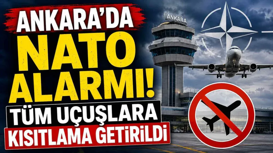 Ankara Esenboğa Havalimanı'nda NATO Zirvesi Nedeniyle Uçuş Kısıtlaması görseli