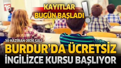 Burdur Kızılkaya Belediyesi'nden Ücretsiz İngilizce Kursu: Kayıtlar Başladı
