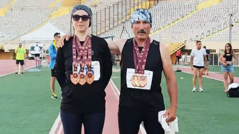 Çorumlu Atletler İzmir'de Parladı: Abdullah Yılmaz ve Tuba Okumuş'tan 6 Madalya