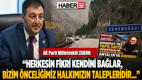 Isparta Milletvekili Osman Zabun'dan Ulaşım Yatırımları Açıklaması