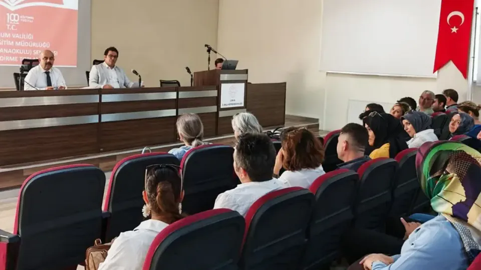 Çorum'da 2026-2027 Okul Öncesi Eğitim Hazırlıkları Değerlendirildi görseli