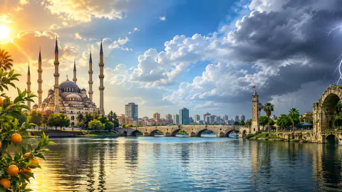 Adana'da Hava Değişiyor: Yağış Geçecek, Sıcaklık 30 Dereceye Çıkacak