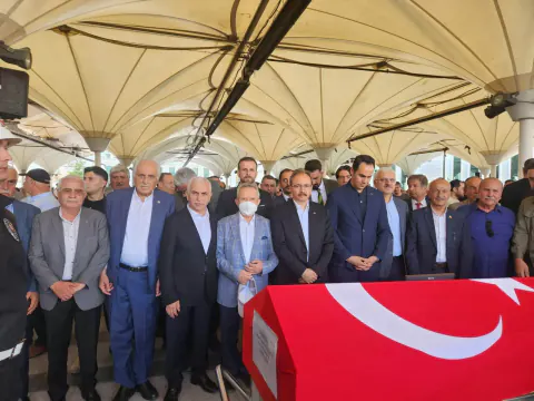 Siirt Valisi Kemal Kızılkaya'nın babası Mehmet Kamil Kızılkaya Ankara'da defnedildi