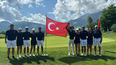 İbrahim Tarık Aslan Avrupa Amatör Golf Şampiyonası'nda Finalde
