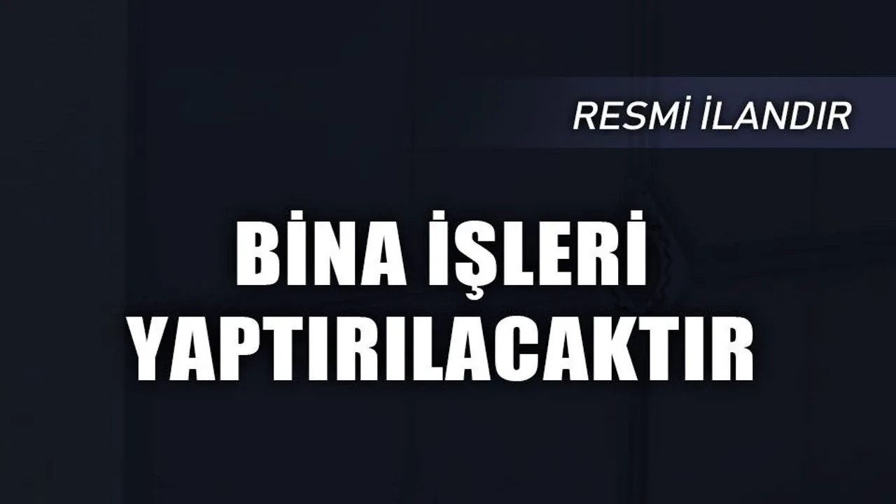 Bolu Belediyesi Çaygökpınar Laboratuvar ve Depo Binası İhalesi Açıklandı Bolu Belediyesi Çaygökpınar Laboratuvar ve Depo Binası İhalesi Açıklandı
