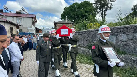 Tokat'ta Kıbrıs Gazisi İsmet Aldemir Son Yolculuğuna Uğurlandı