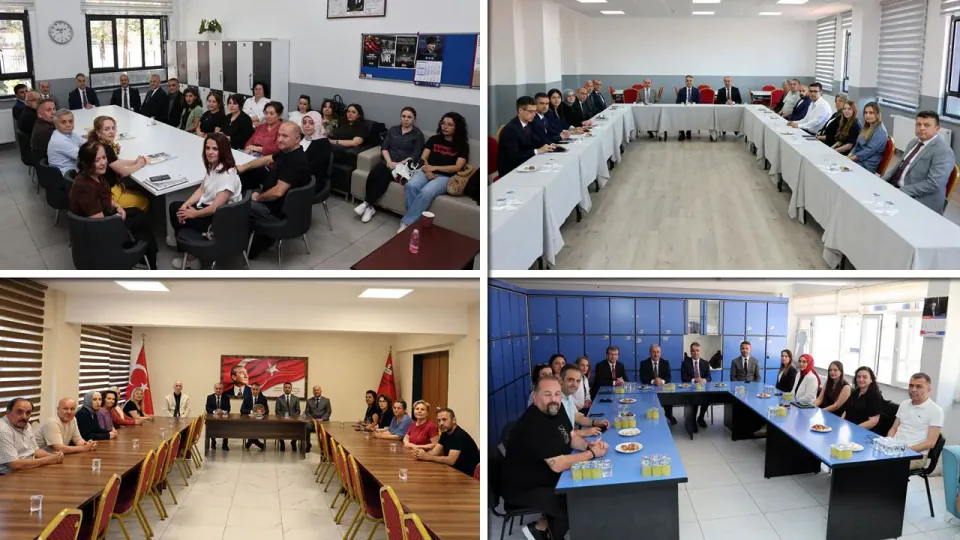 Karabük Valisi Oktay Çağatay Eğitim Kurumlarını Ziyaret Etti görseli