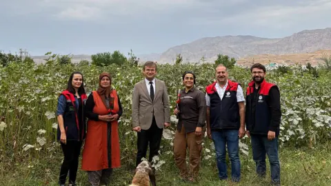 Cizre'de Dünya Çiftçi Kadınlar Günü'nde Rukiye Kalkan'onurlandırıldı