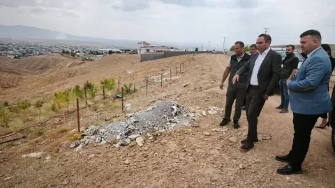 Silopi’de “Yeşil Silopi” projesi: 12 bin fidan damlama sulamayla kurumadan büyüyor