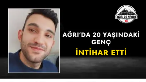 Ağrı'nın Patnos ilçesinde genç dram: 20 yaşındaki Murat Timuçin hayatını kaybetti