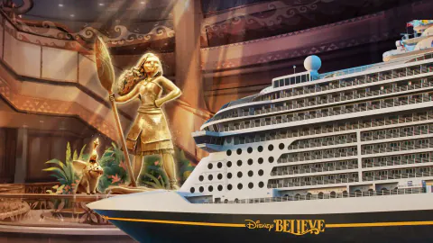 Disney Cruise Line filosu büyüyor: Treasure, Destiny ve Adventure ile 2026'ya damga vuracak