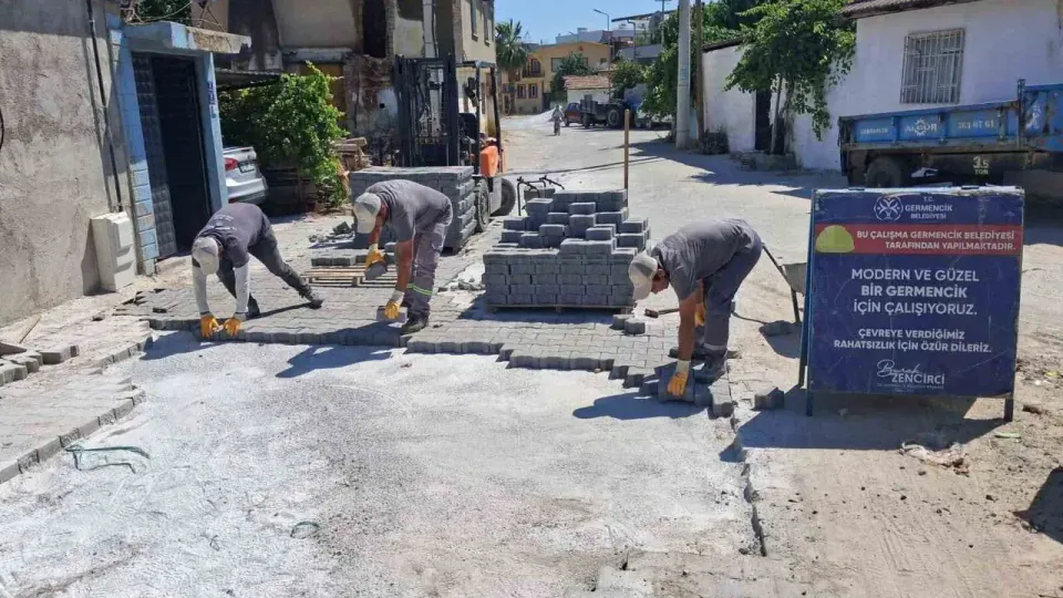 Germencik'te Ulaşım ve Çevre Hamlesi: Yol Çalışmaları Hız Kazandı görseli